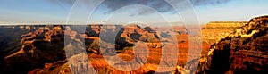 Grand Canyon Sunset Panorama photo