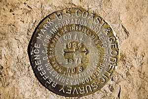 Grand Canyon Survey Marker