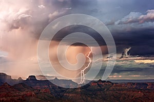 El abuela canón tormenta a rayo 