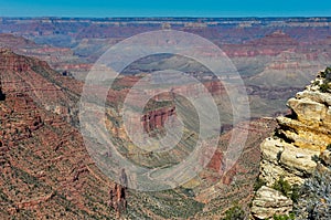 Grand Canyon view from east rim, Arizona, USA