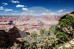 Grand Canyon view from Kolb Studio