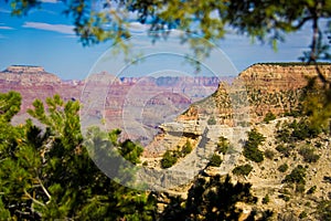 Grand Canyon view from South Rim photo