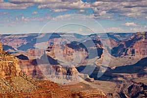 Grand Canyon Vista on a Summers day