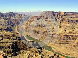 Grand Canyon West Rim - the view from Guano Point photo