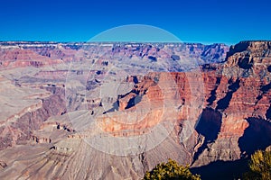 Grand Canyon in Winter in the USA