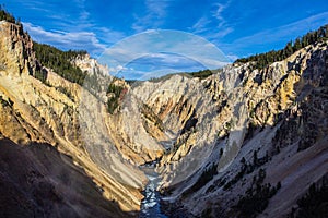 Grand canyon of Yellowstone