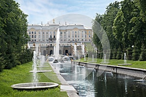 Grand cascade in Petergof