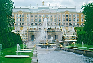 Grand cascade .Peterhof Palace
