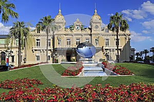 The Grand Casino in Monte Carlo, Cote d` Azur, France