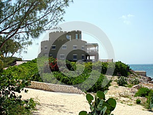 Grand castle style home on Grand Cayman