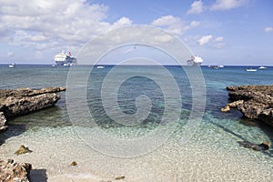 Grand Cayman Island Cruise Ships And Boats