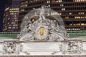 Grand Central Terminal facade from Park Avenue photo