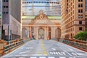 Grand Central Terminal viaduc and old entrance photo