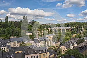 Grand Duchy of Luxembourg, at Grund historical old town photo