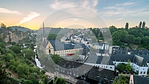 Grand Duchy of Luxembourg time lapse 4K