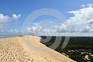 The grand dune of Pilat, basin of Arcachon, France