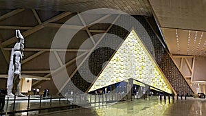 The Grand Egyptian Museum, Giza Museum, Egypt's gift to the world, the largest archaeological museum in the world