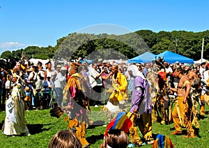 Grand Entry at Shinnecock POW WOW