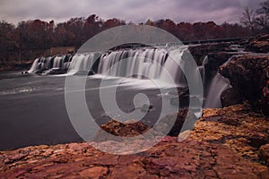 Grand Falls in Autumn, Joplin, Missouri