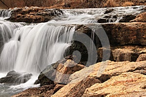 Grand Falls Waterfall in Missouri
