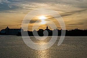 Grand Floridian at sundown