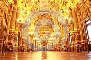 The Grand Foyer of the Palais Garnier