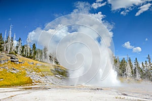 Grand Geyser - the highest regularly gushing geyser