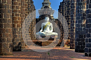 The Grand Hall of Wat Maha That, Sukhothai photo