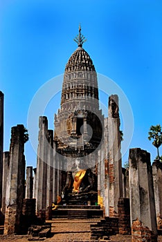 The Grand Hall of Wat Maha That Sukhothai photo