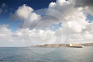 The grand harbour malta