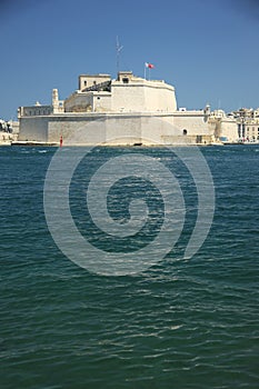 Grand Harbour Malta. St Angelo.