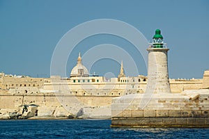 The Grand Harbour of Valletta, Malta