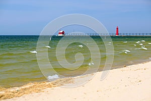 Grand Haven South Pierhead Inner Light, built in 1905