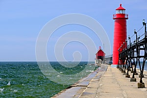 Grand Haven South Pierhead Inner Light, built in 1905