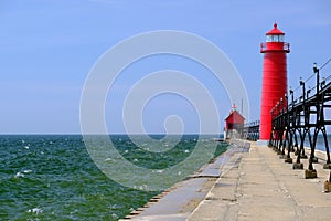 Grand Haven South Pierhead Inner Light, built in 1905