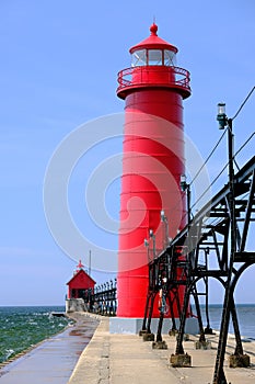 Grand Haven South Pierhead Inner Light, built in 1905