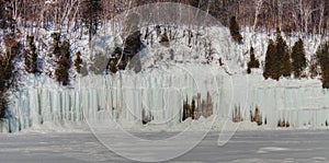 Grand Island Ice Caves, Munising Michigan Pictured Rocks