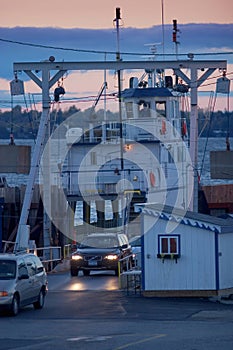Grand Isle Ferry VT. Lake Champlain