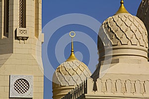 The grand jumeirah mosque in dubai