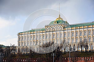 Grand Kremlin palace of Moscow Kremlin. UNESCO World Heritage Site.