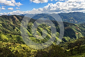 The grand Lanscape in Luang Prabang, Laos