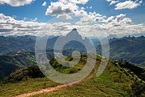 The grand Lanscape in Luang Prabang, Laos