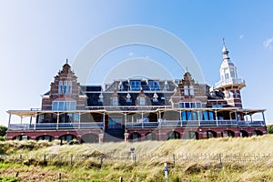 Grand mansion in the dunes of Domburg, Netherlands