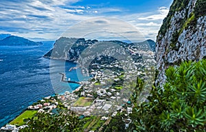 Grand Marina, island of Capri