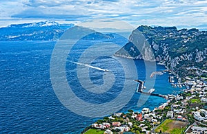 Grand Marina, island of Capri