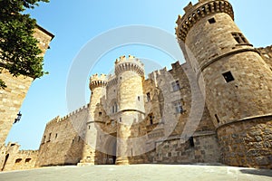 Grand Master Palace in Rhodes, Greece.