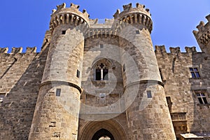 Grand Master Palace in Rhodes, Greece.