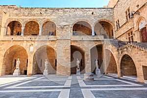 Grand Master Palace in Rhodes, Greece.