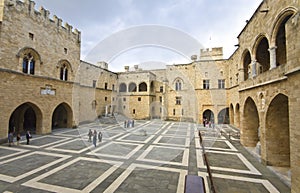 Grand Master's palace at Rhodes, Greece