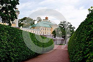 Grand Menshikov palace in Oranienbaum , Lomonosov, St-Petersbur
